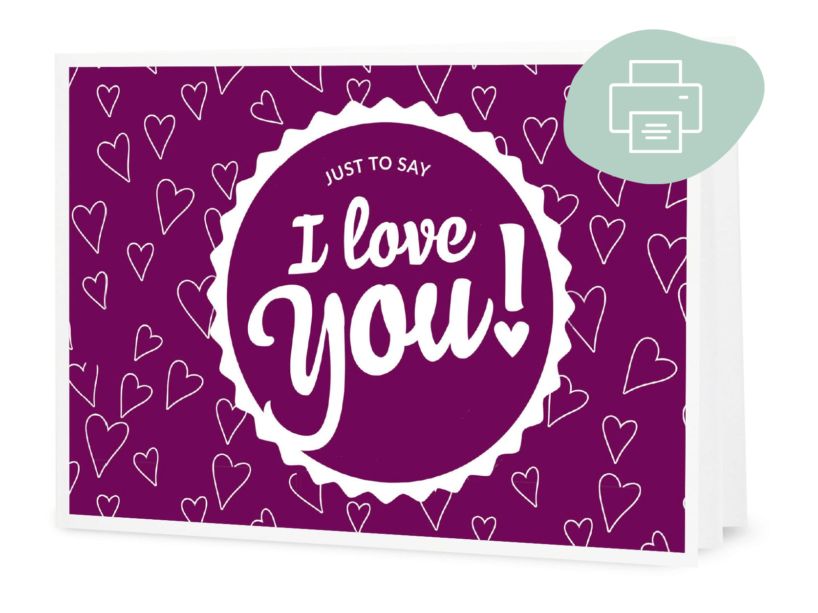 Ecco Verde  I Love You! - Download-Gutschein, I Love You! - Gutschein Digital