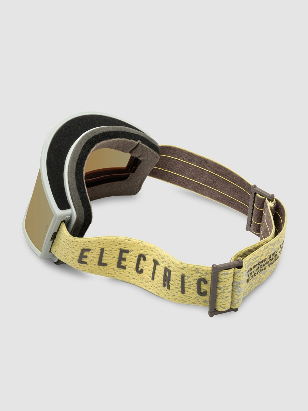 Electric Kleveland Canna Speckle Goggle gold chrome