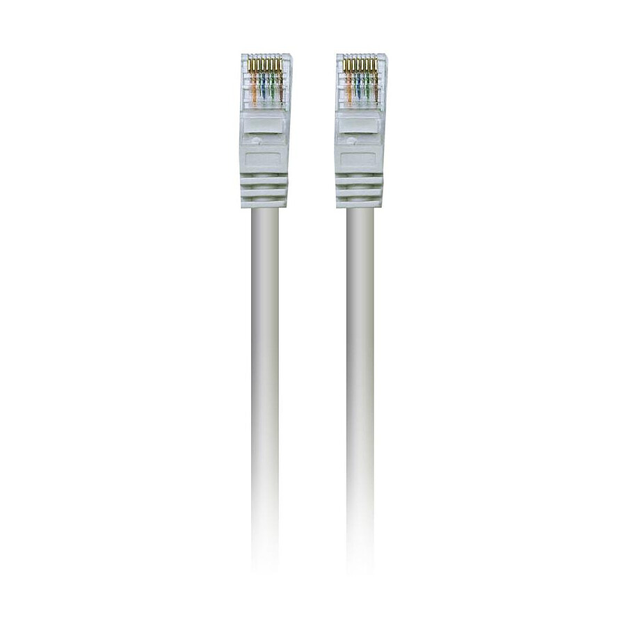 Textorm Câble RJ45 CAT 5E UTP (blanc) - 5 m