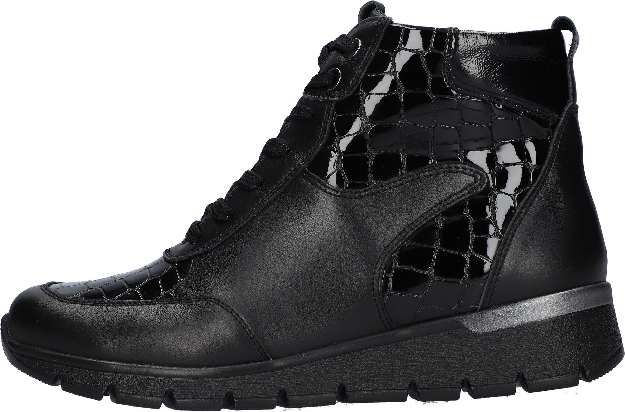 Waldläufer Schnürboots »K-RAMONA«  , Stiefelette, Bequemschuh mit Innenreissverschluss, K-Weite
