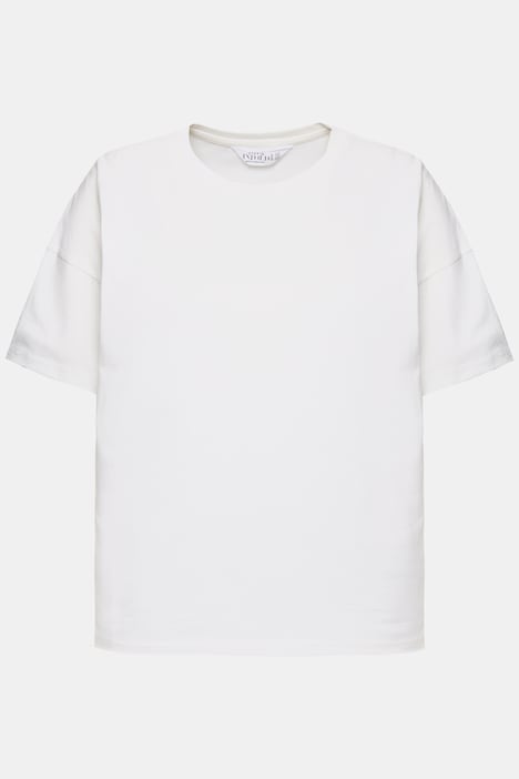 Oversized-Shirt, Rücken-Print, Rundhals, Halbarm