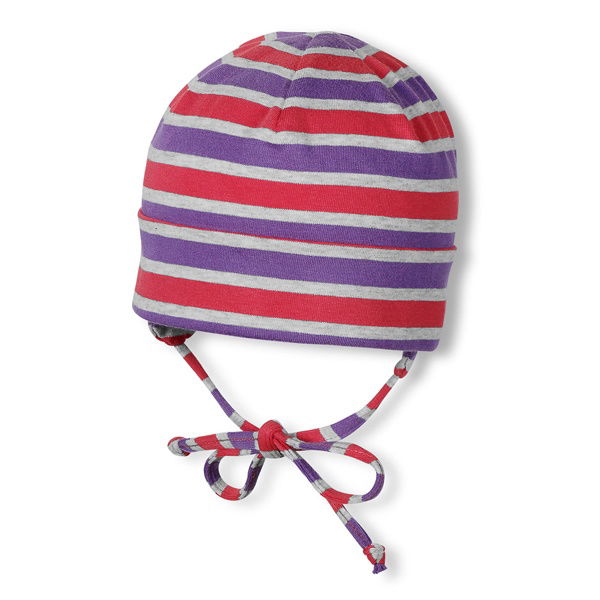 SterntalerSterntaler   Beanie Mütze Streifen granatapfel 39