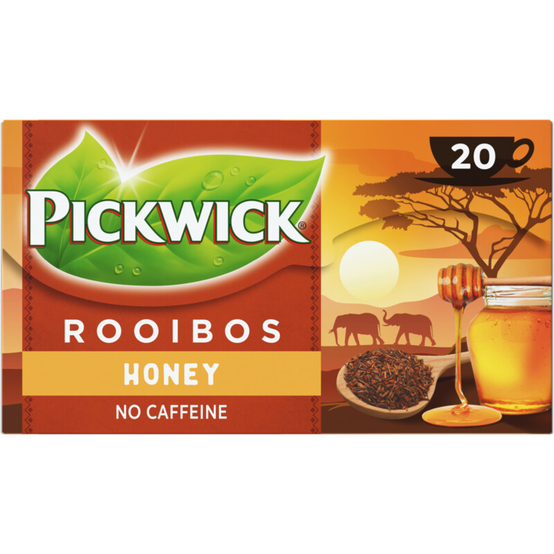 Pickwick Honing rooibos thee