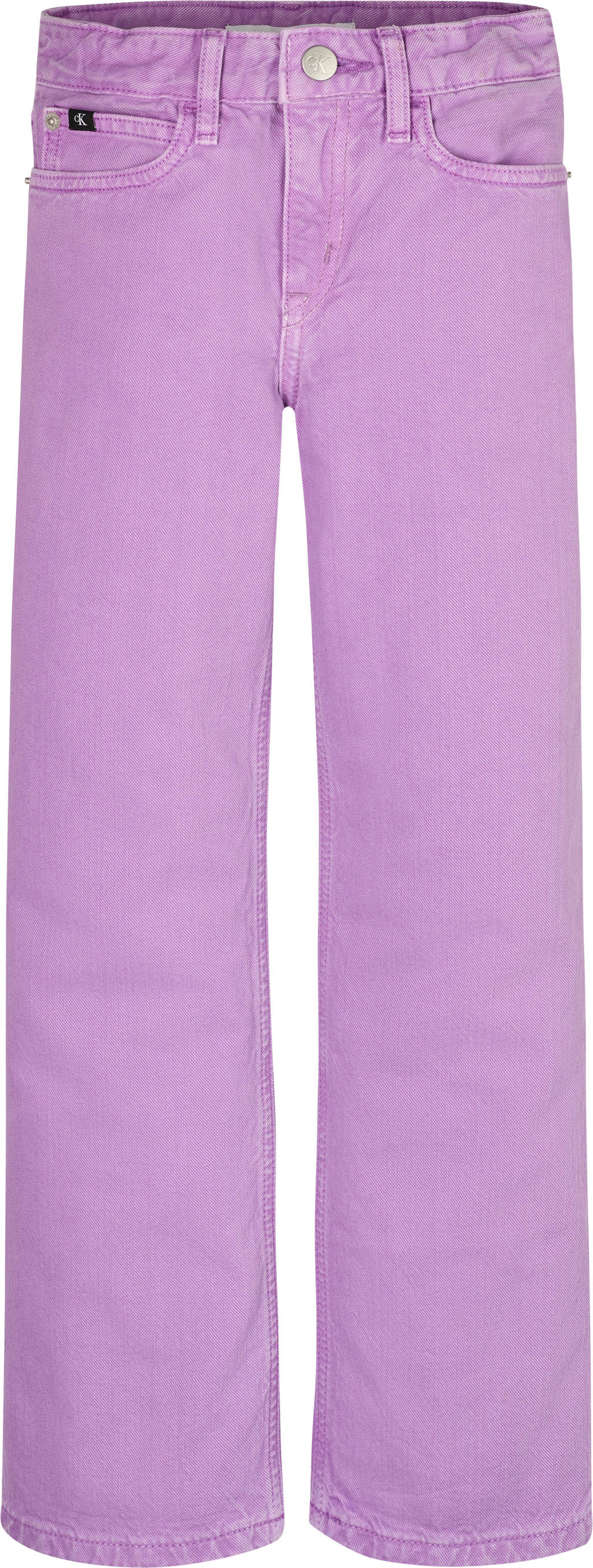 Calvin Klein high waist straight leg jeans iris orchid