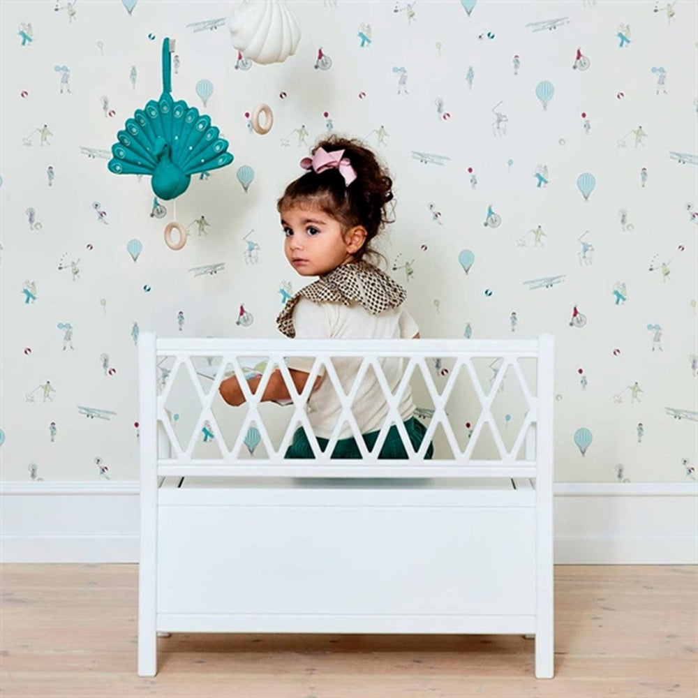 Cam Cam Harlequin Babyseng Grey - CamCam → Luksusbaby.dk