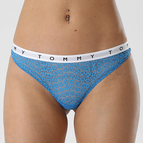 Lot de 3 Strings 2524 Noir Bleu Rose
