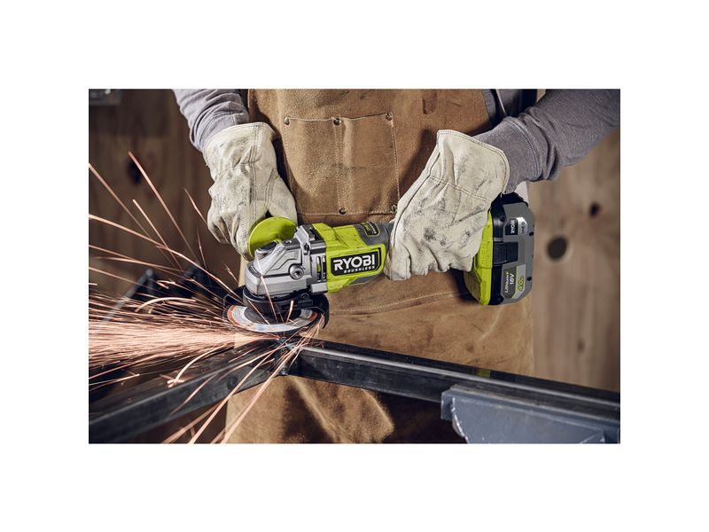 RYOBI Akku-Winkelschleifer RAG18BL-0 Winkelschleifer