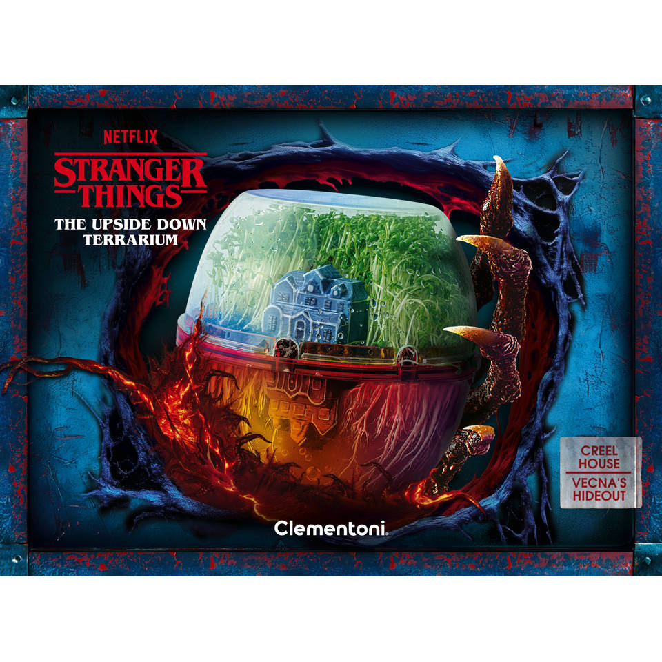 Clementoni Stranger Things: The Upside Down terrarium