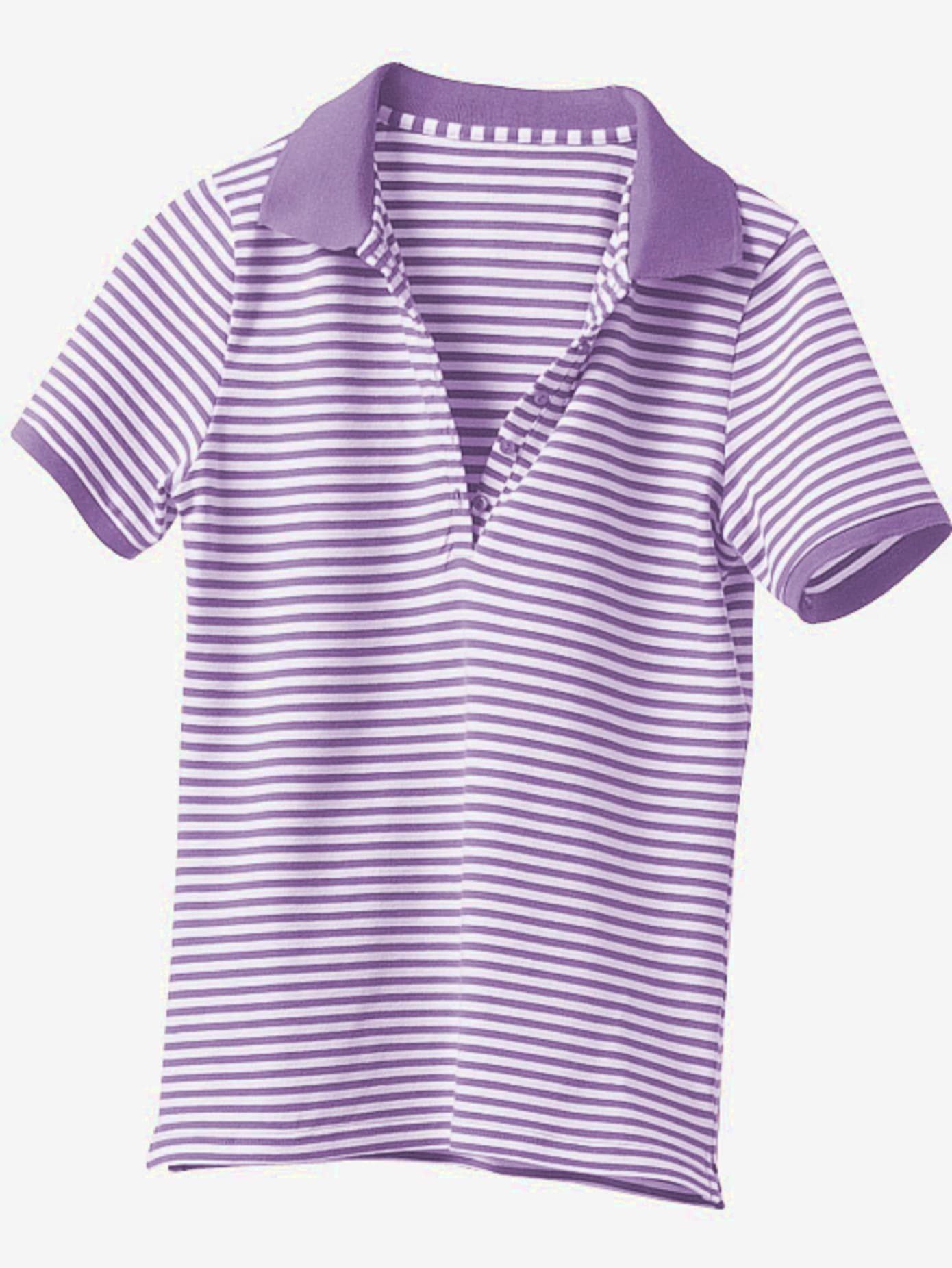 Style polo classique au motif rayé original