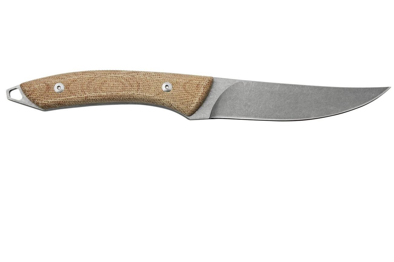 Mercury Trek 925-25CNC, Natural Canvas Micarta, jachtmes