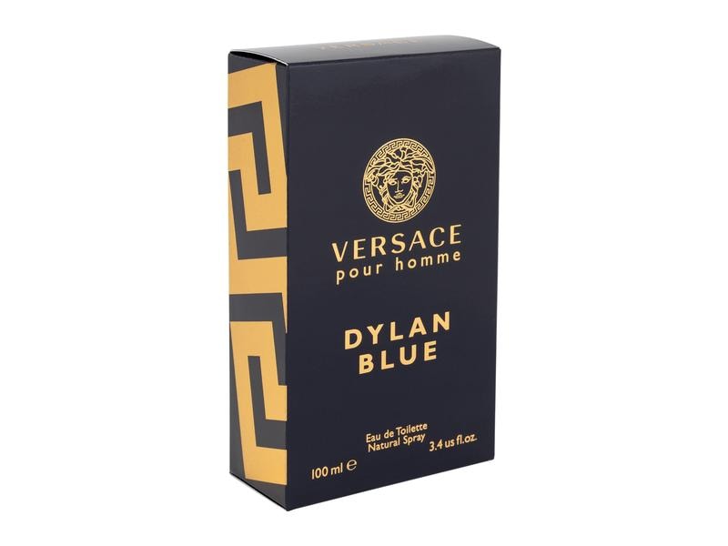 Versace Eau de Toilette Dylan Blue 100 ml Aromatisch-holziger Duft für Herren