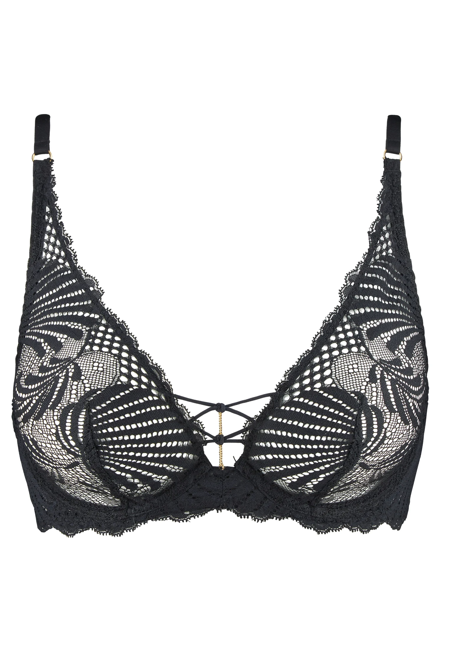 RYTHM OF DESIRE - Soutien-gorge triangle avec armatures | Noir