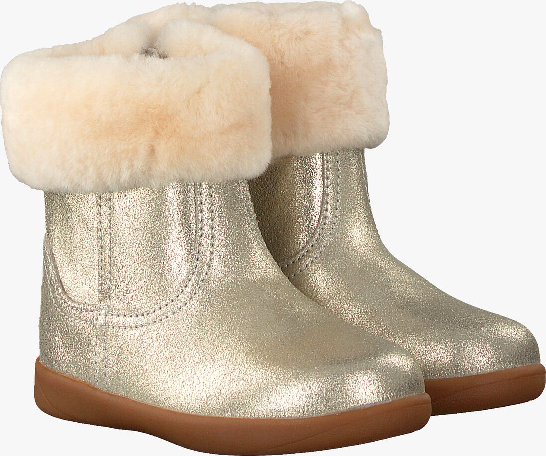 UGG gouden ugg vachtlaarzen jorie ii metallic