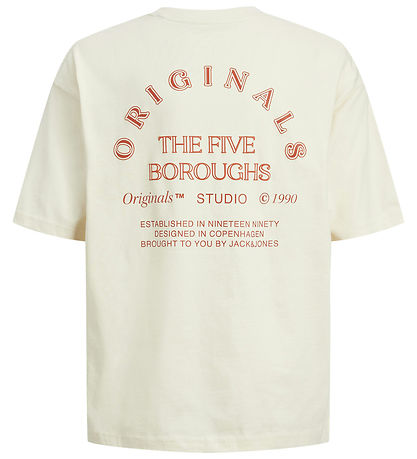 Jack & Jones T-Shirt - JorBrooklyn - Buttercreme