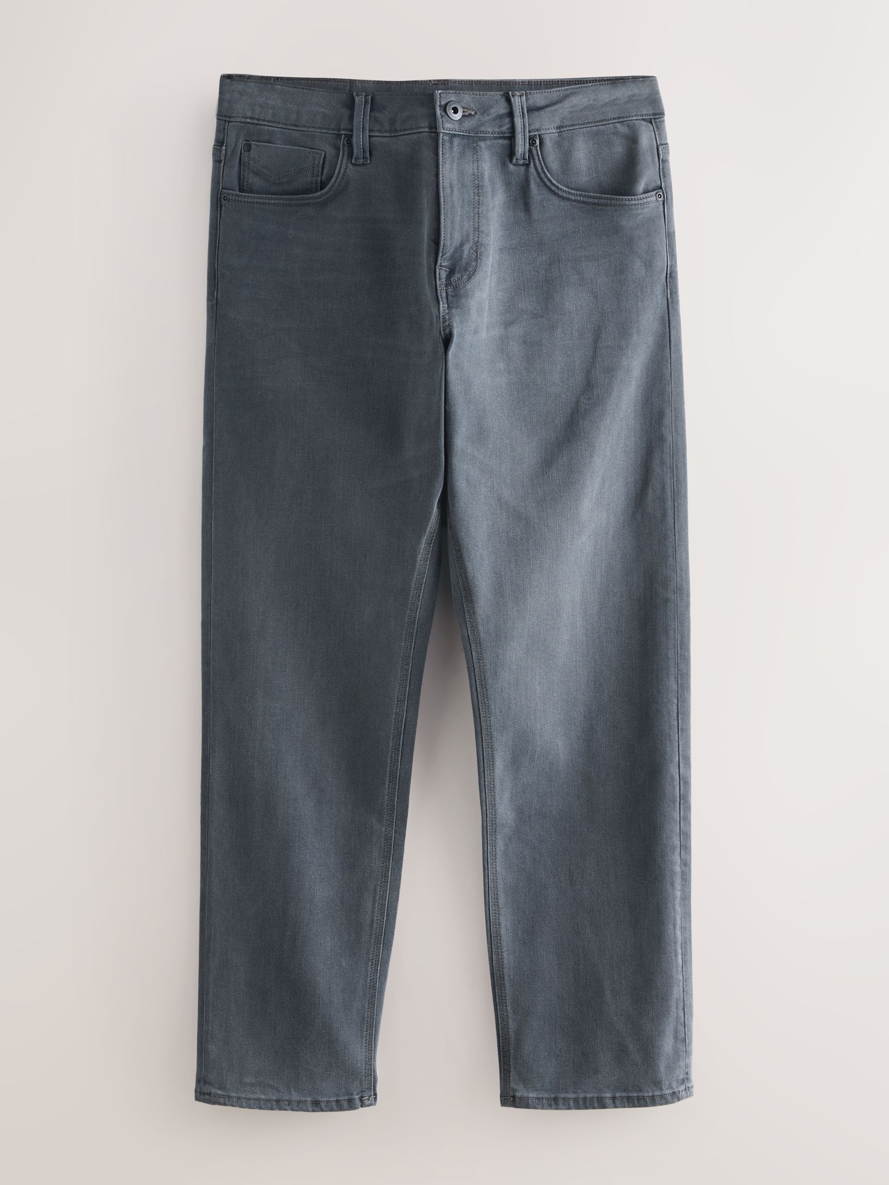 Grijs - Straight fit - Motionflex jeans