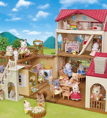Sylvanian Families - Rotes Dach Country Home - Secret Attic Play