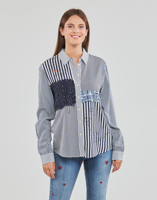 Desigual - MARTA - Blanc / Marine