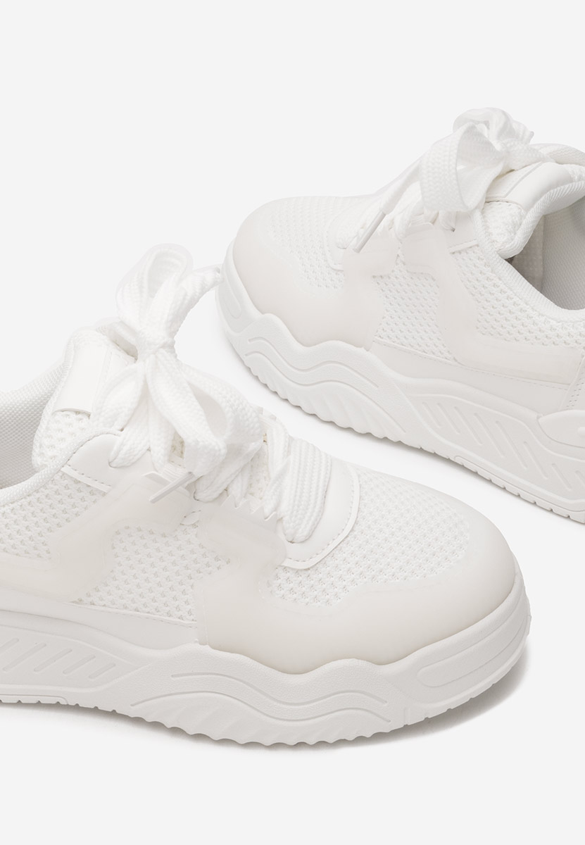 Baskets pour femme blancs Jerisa