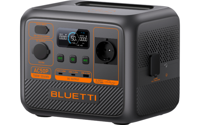Bluetti AC50P Powerstation 700 W / 504 Wh