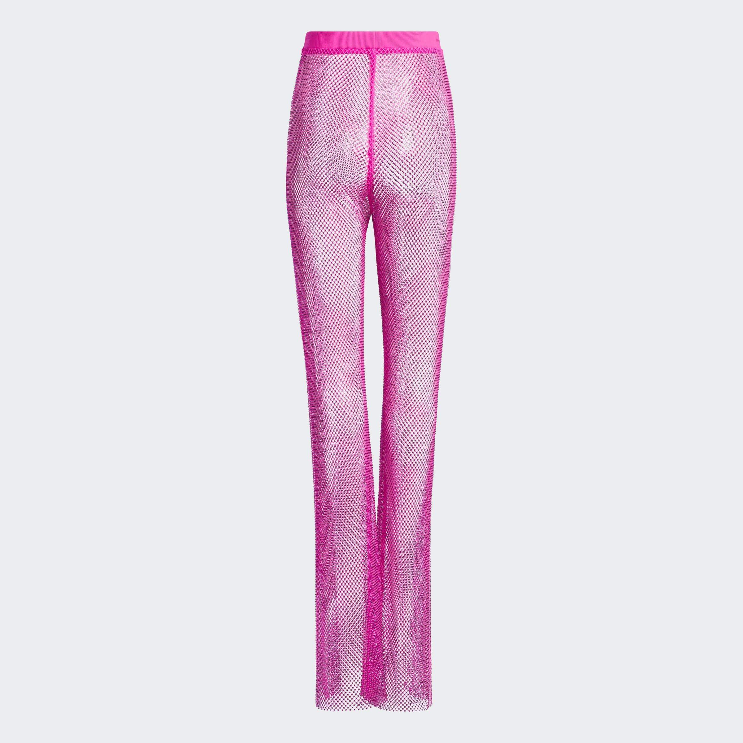adidas x Ivy Park Crystal Mesh Cover Up Trousers Womens