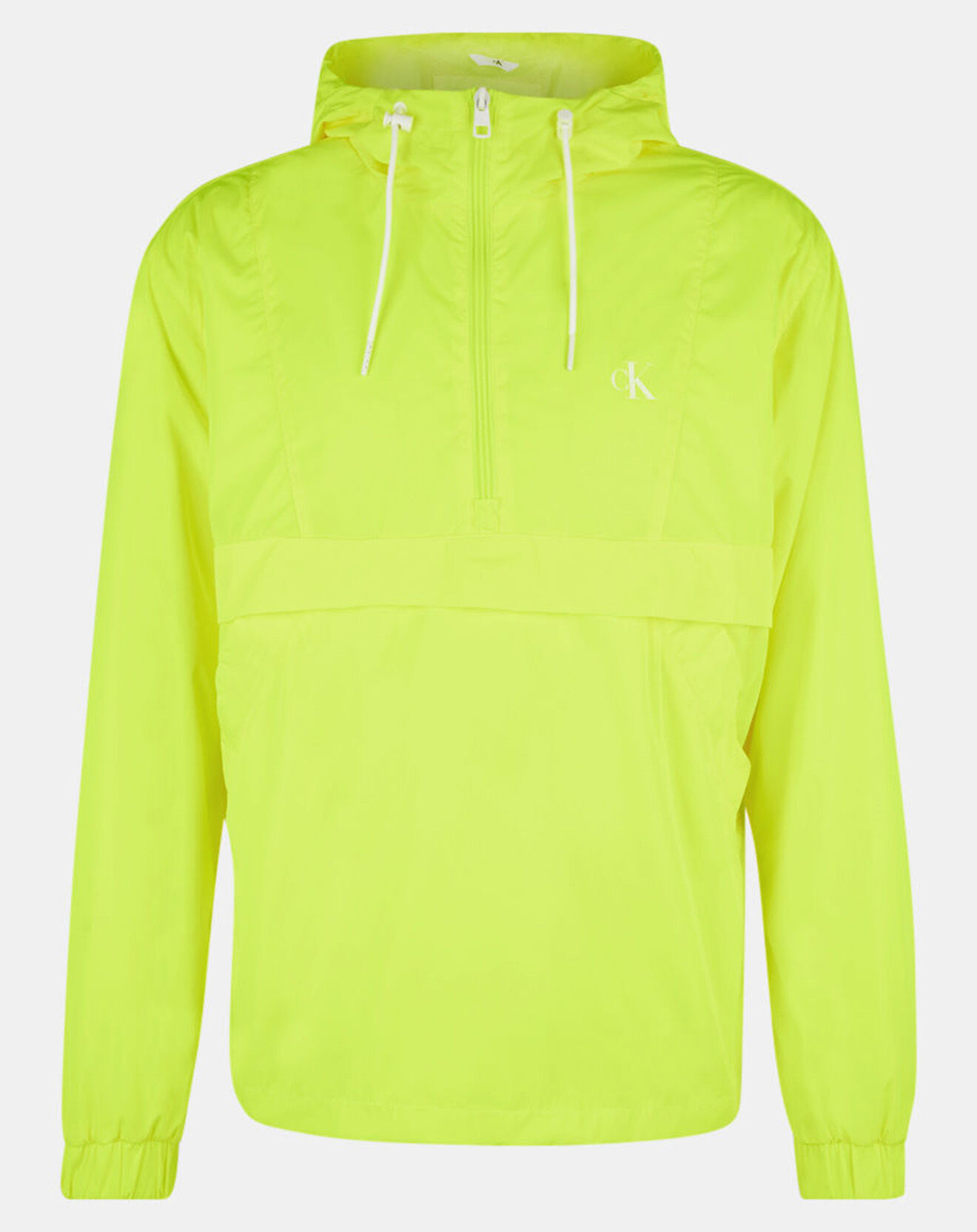 Calvin Klein Jeans Blouson Back Logo Pop jaune fluo