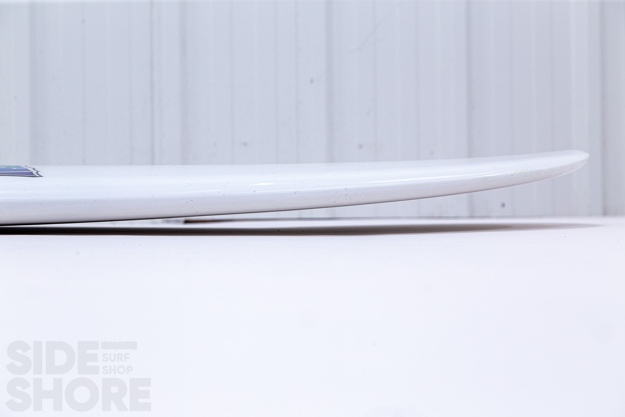 Hansen Surfboards 50-50 Mini - White Tint   Polish - 7'8 x 22 1/2