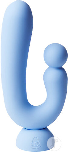 Puissante Chouchou Rabbit Design Vibromasseur Bleu Ciel 1 Pièce