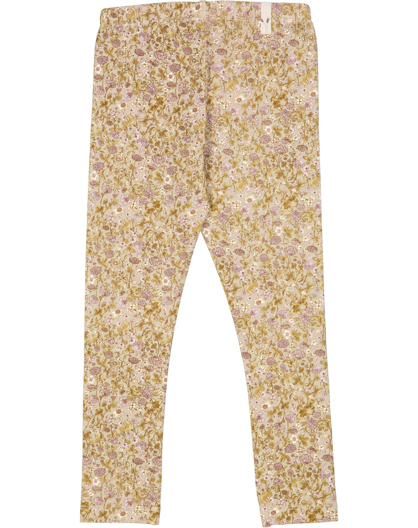 Leggings FOSSIL FLOWERS in grau