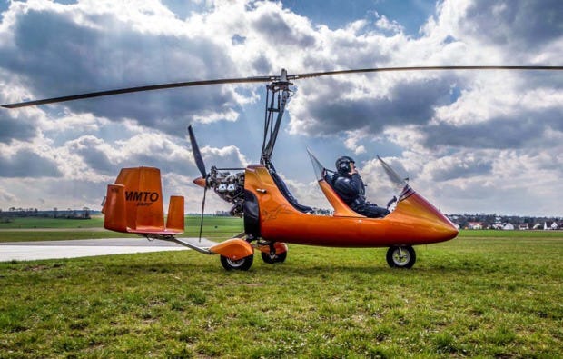 Tragschrauber Rundflug Schmidgaden