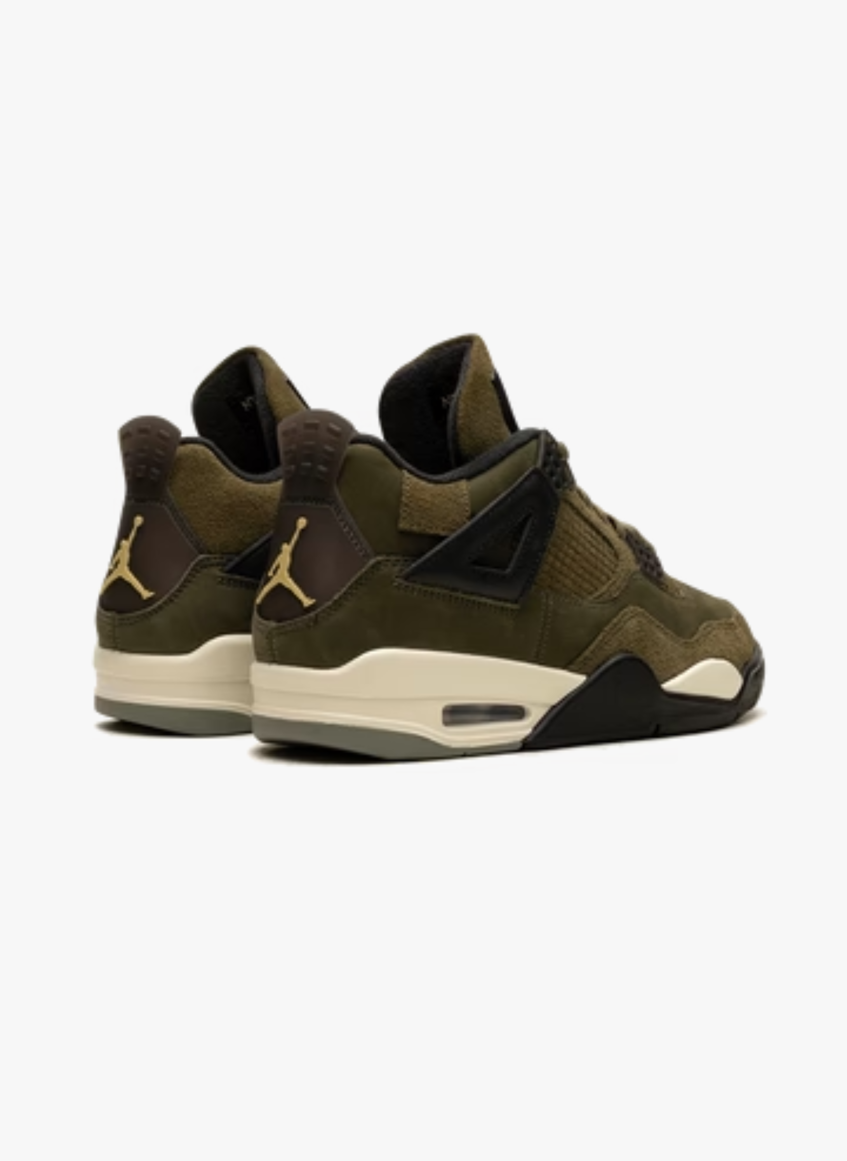 AIR JORDAN 4 - Air jordan 4 retro se craft medium olive (gs) | Vert