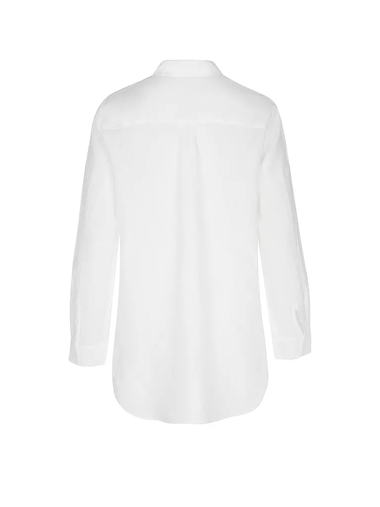 S.OLIVER Leinenbluse weiss