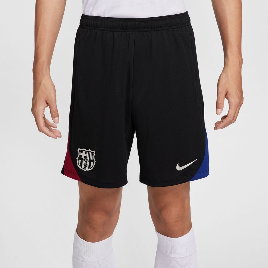 FC Barcelone Short d'Entraînement Dri-FIT Strike - Noir/Bordeaux