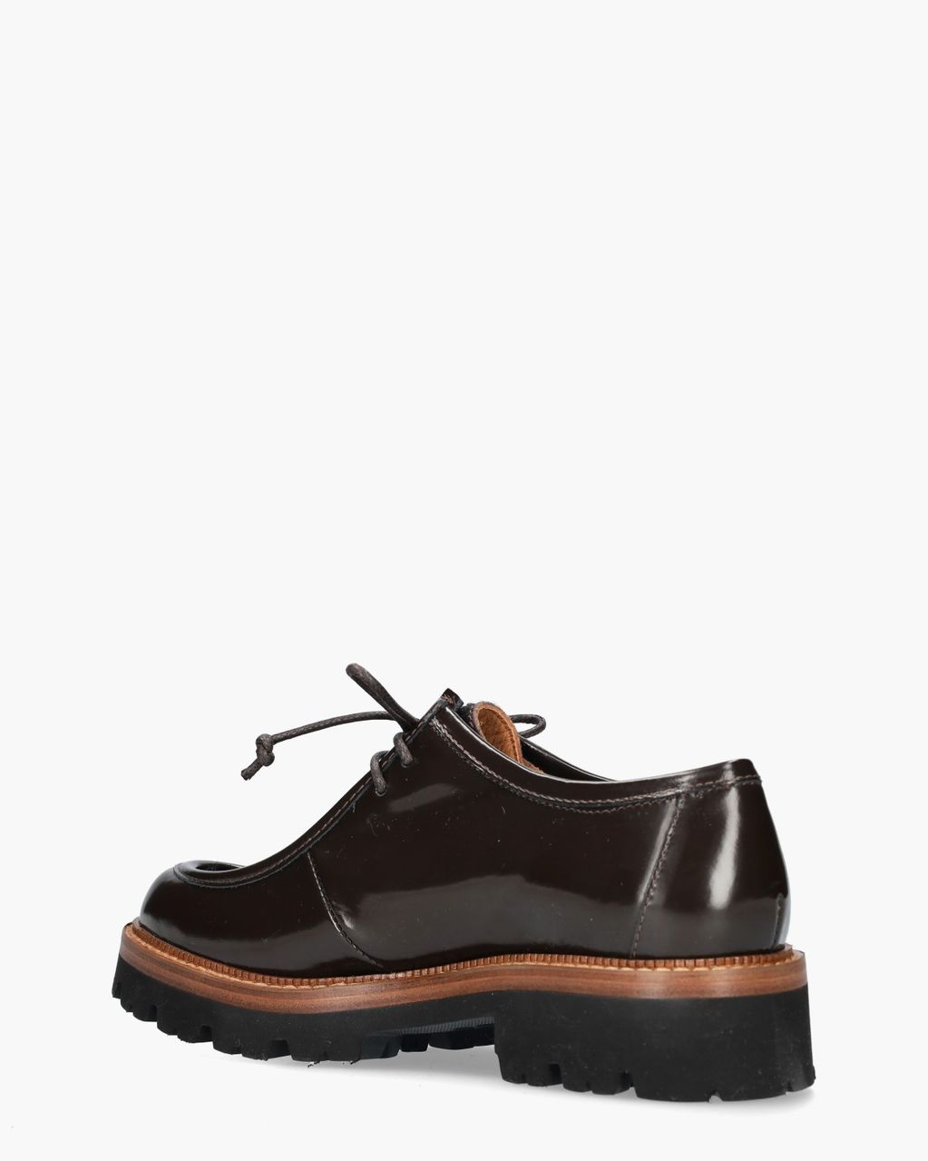 Mat:20 Carrie 3225 Donkerbruin Dames Veterschoenen