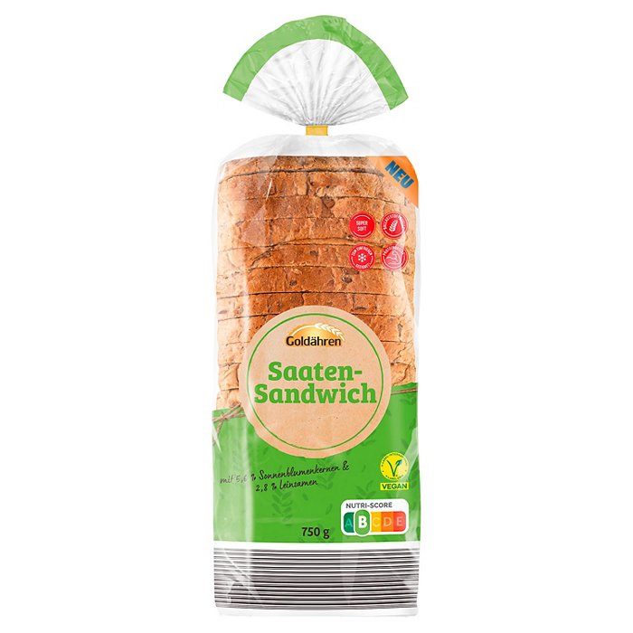 GOLDÄHREN Saaten-Sandwich 750 g