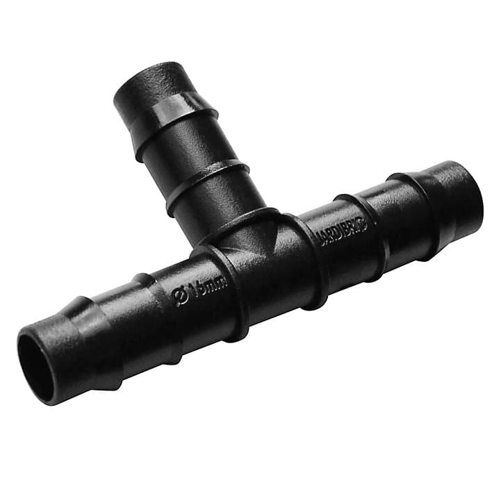 Tés cannelés Ø16mm (5 pièces)