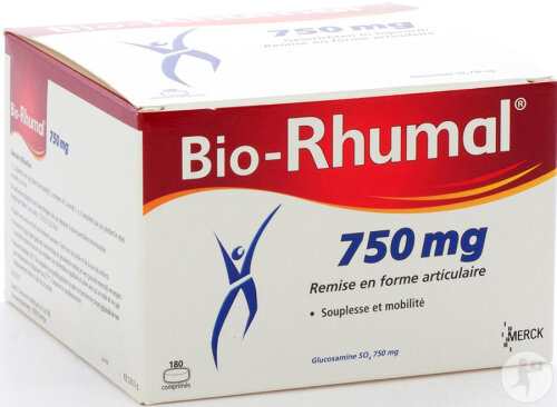 Merck Bio-Rhumal 750mg 180 Comprimés