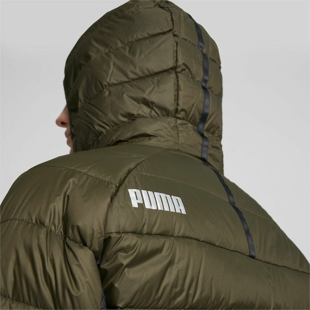 Jaqueta de plumas leve PUMA com capuz