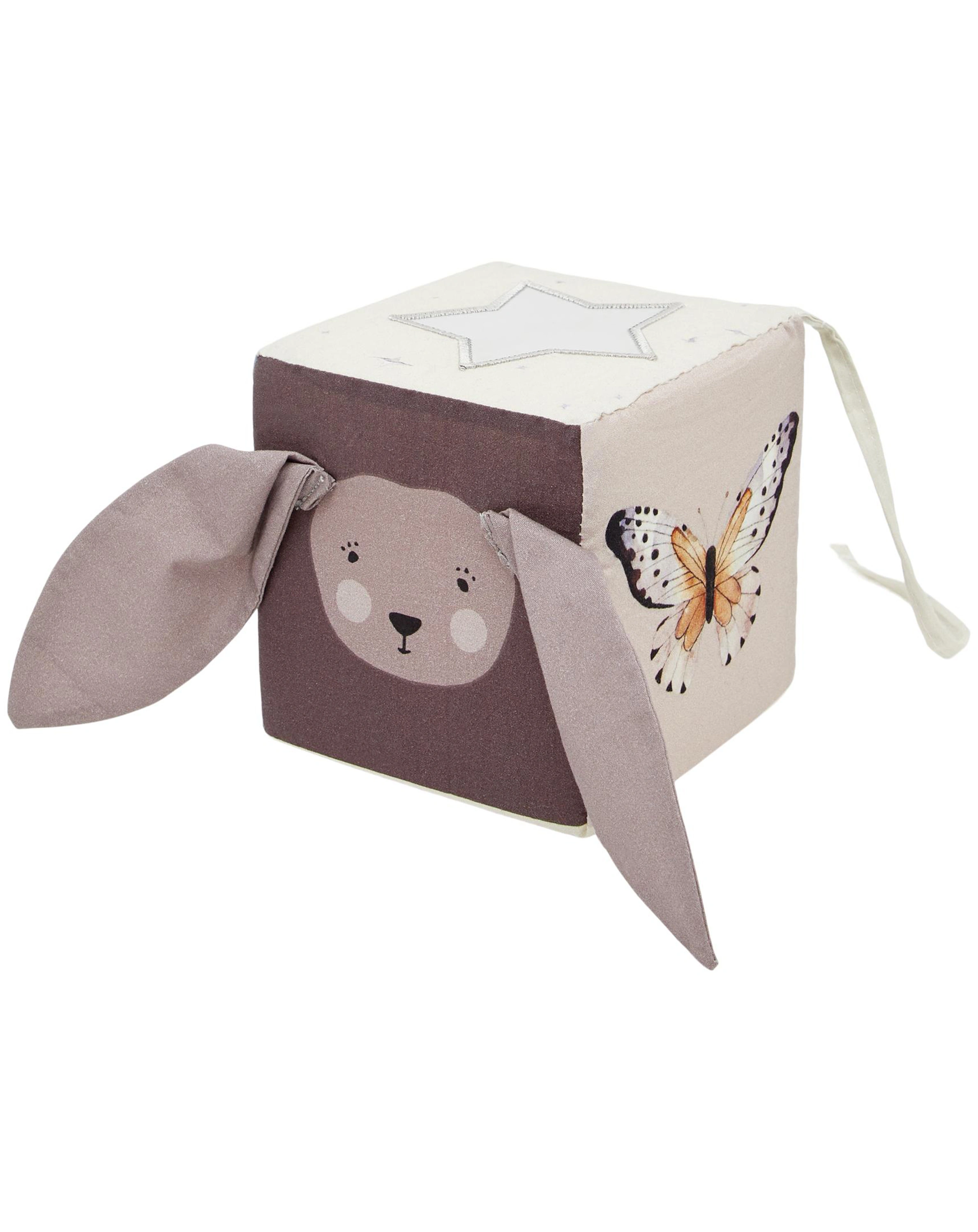 Stoffwürfel NBNNILU ACTIVITY CUBE in jet stream