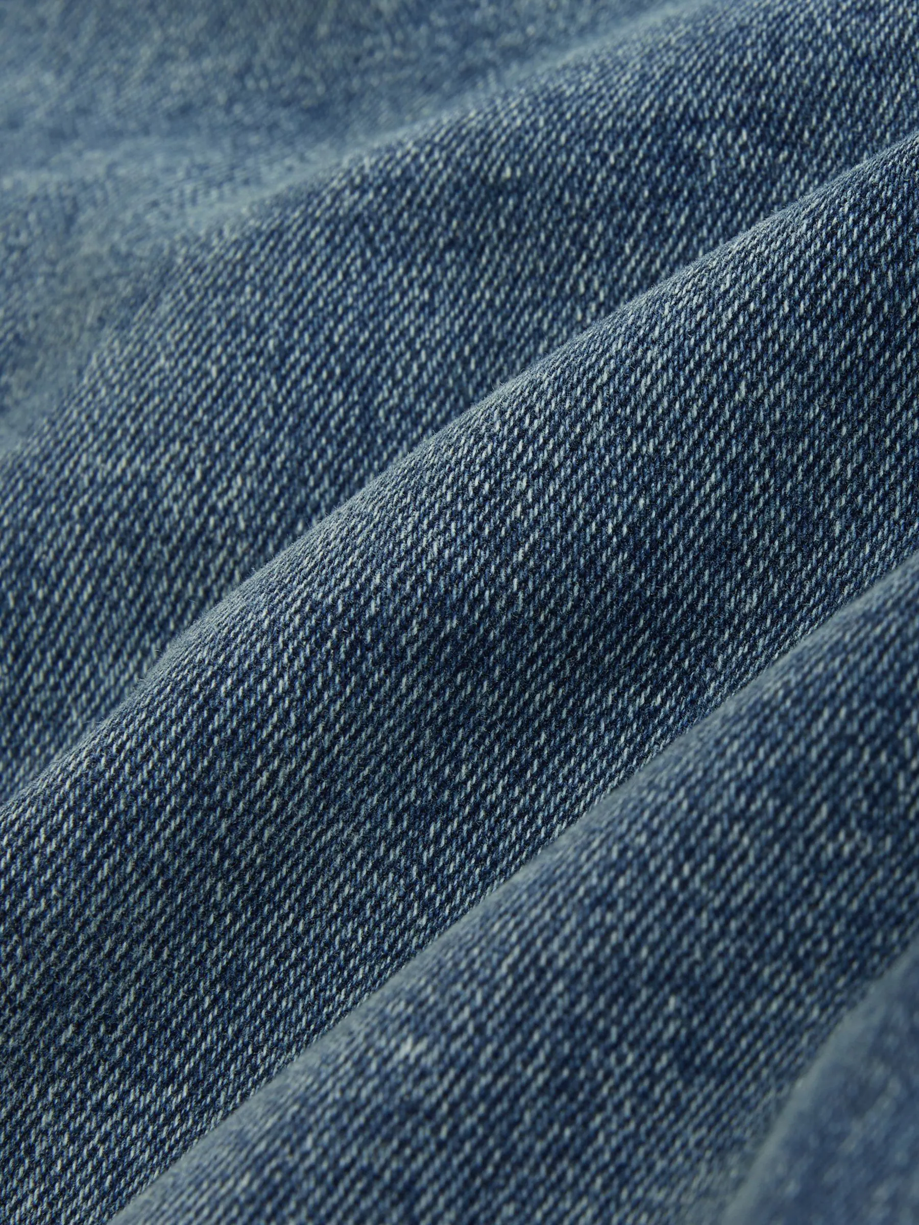 Blauw - Signature Brushed Cosy Denim Jeans With Wool