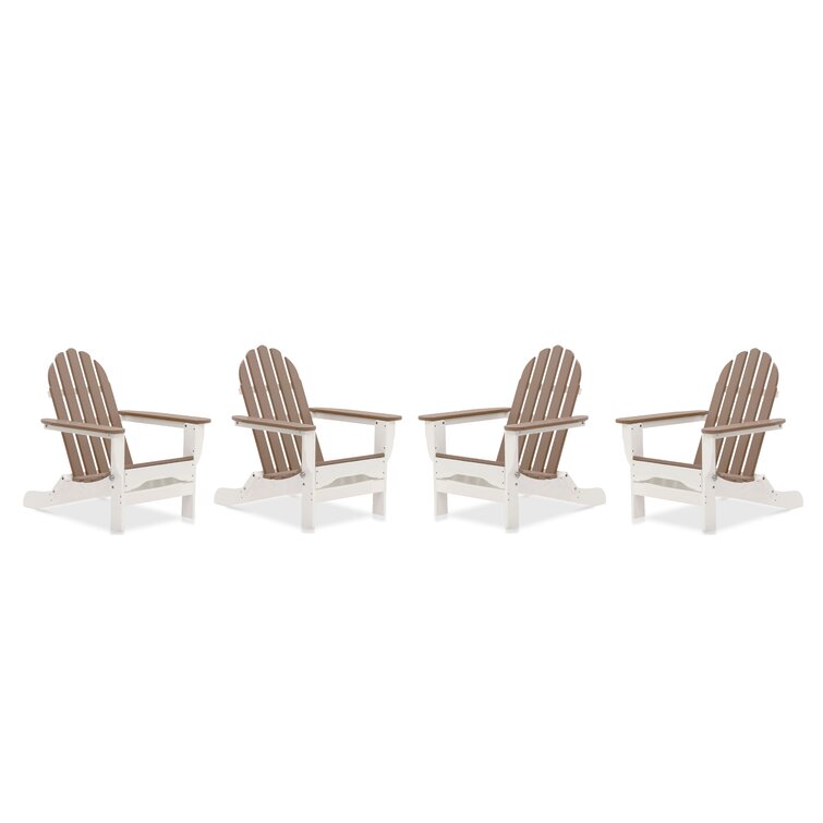 Alprentice Plastic/Resin Folding Adirondack Chair