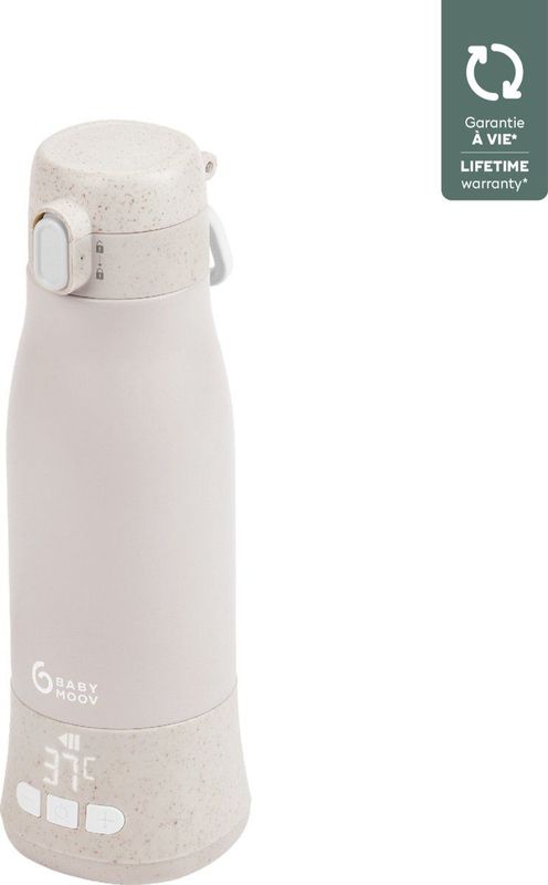 Babymoov - Moov & Feed - Mobiele Flessenwarmer - Grijs - Draadloos