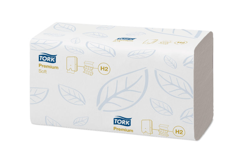 Tork Xpress® H2 Multifold Handdoeken 2-laags Z-vouw 21x150 vellen Wit