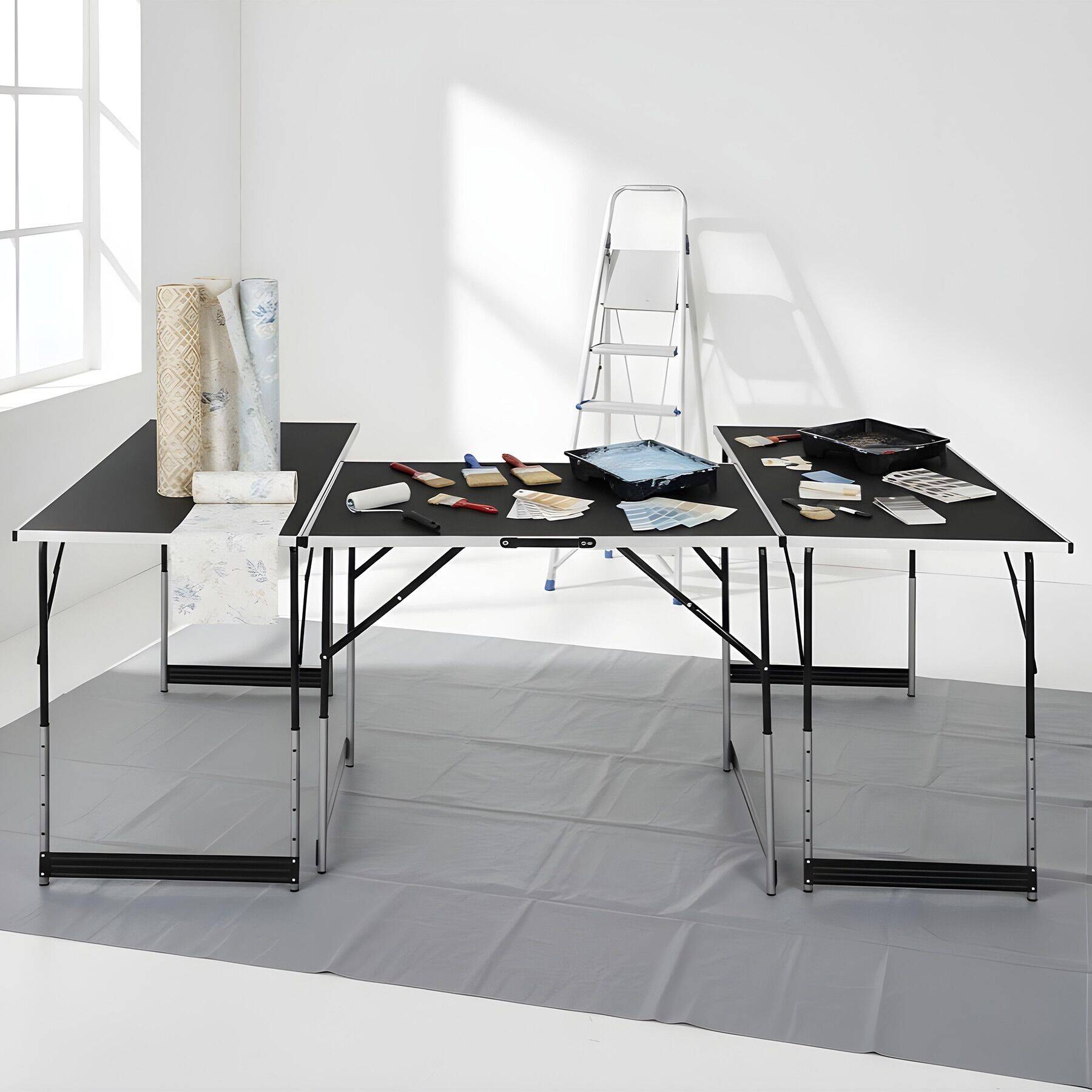 3er Set Tapeziertisch