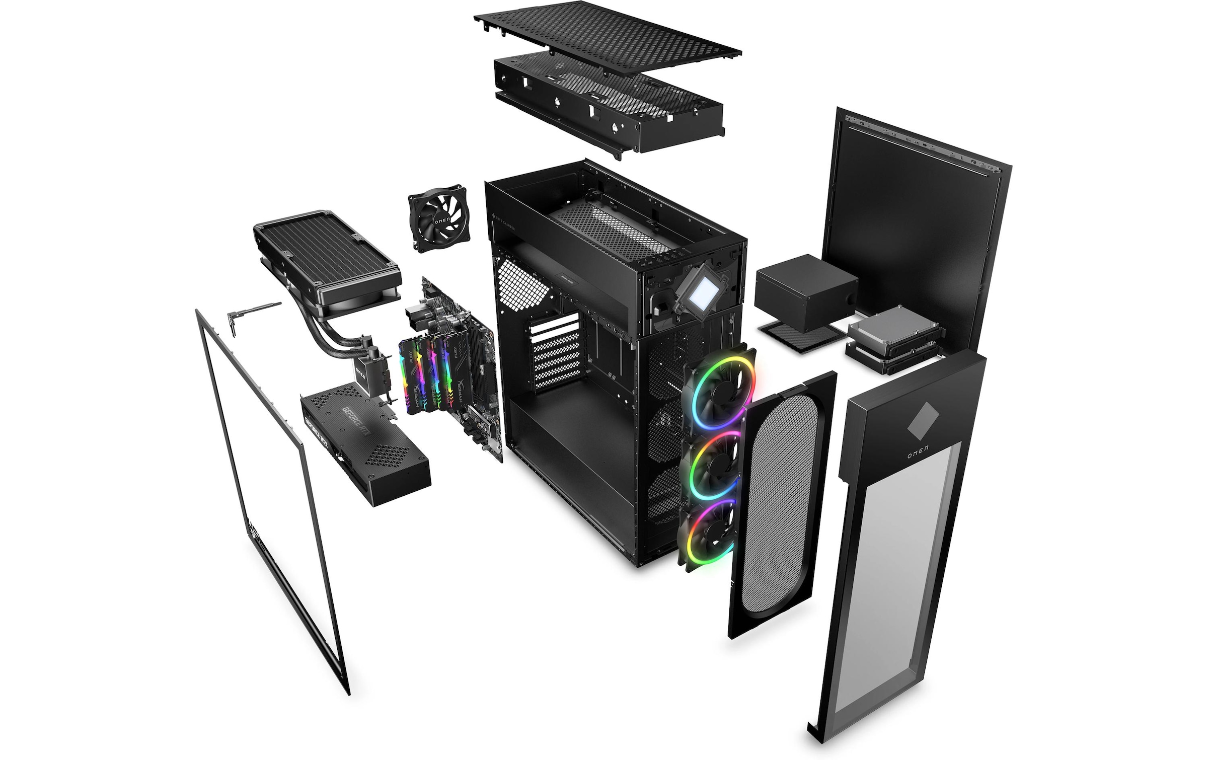 HP Gaming-PC »OMEN 45L GT22- 3758nz«