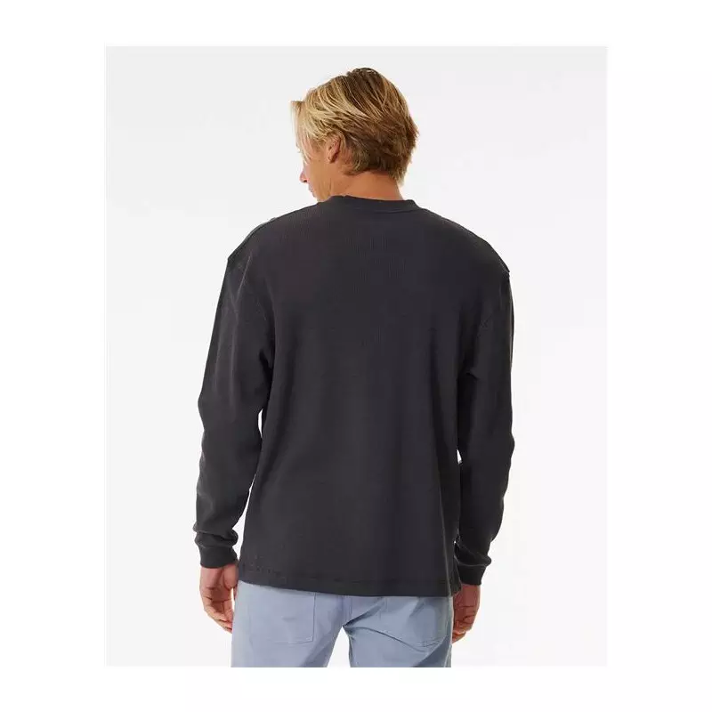 Teeshirt RIPCURL Quality Surf Products Ls Tee Washed Black
