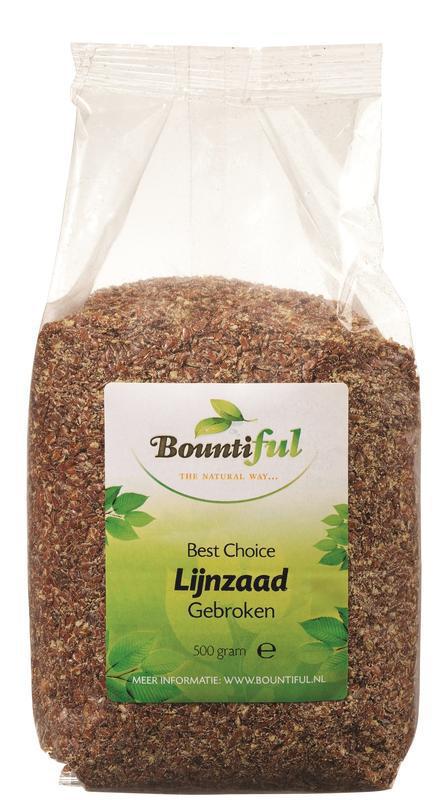Bountiful Lijnzaad gebroken 500g