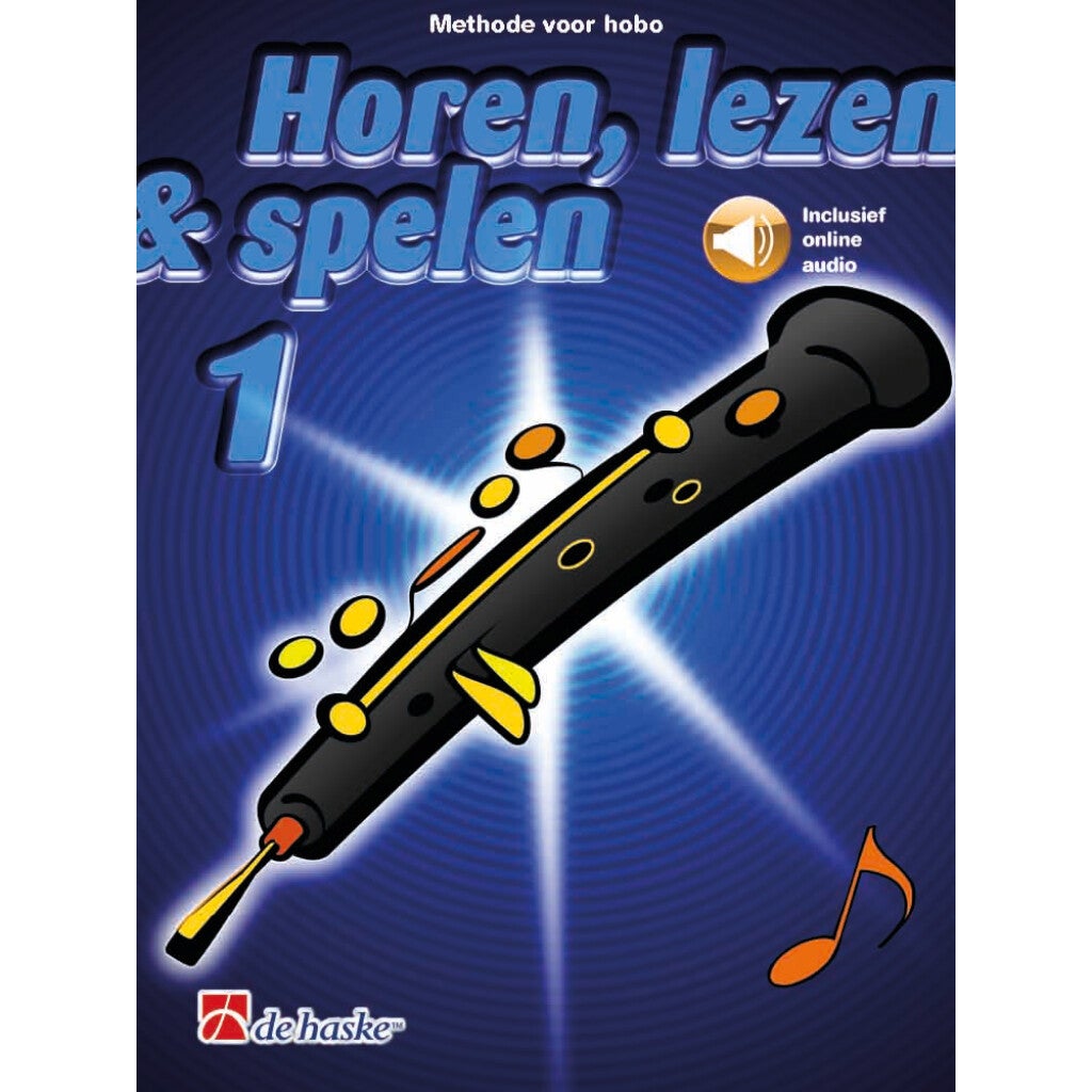 De Haske Horen, lezen & spelen 1 hobo lesboek