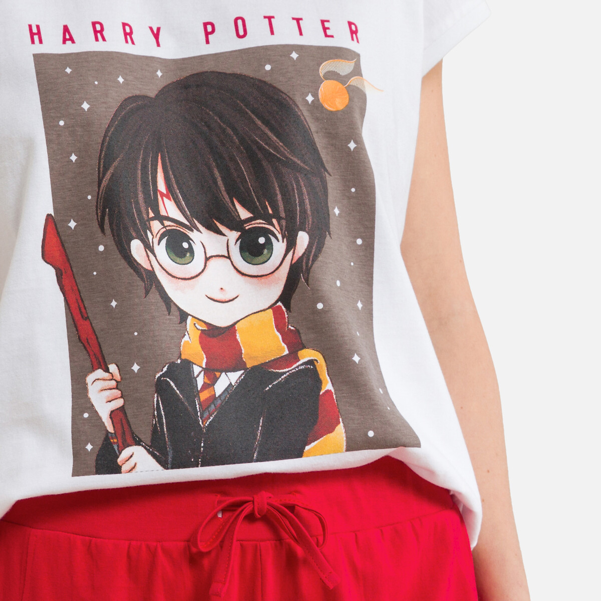 Pijama de manga curta do Harry Potter