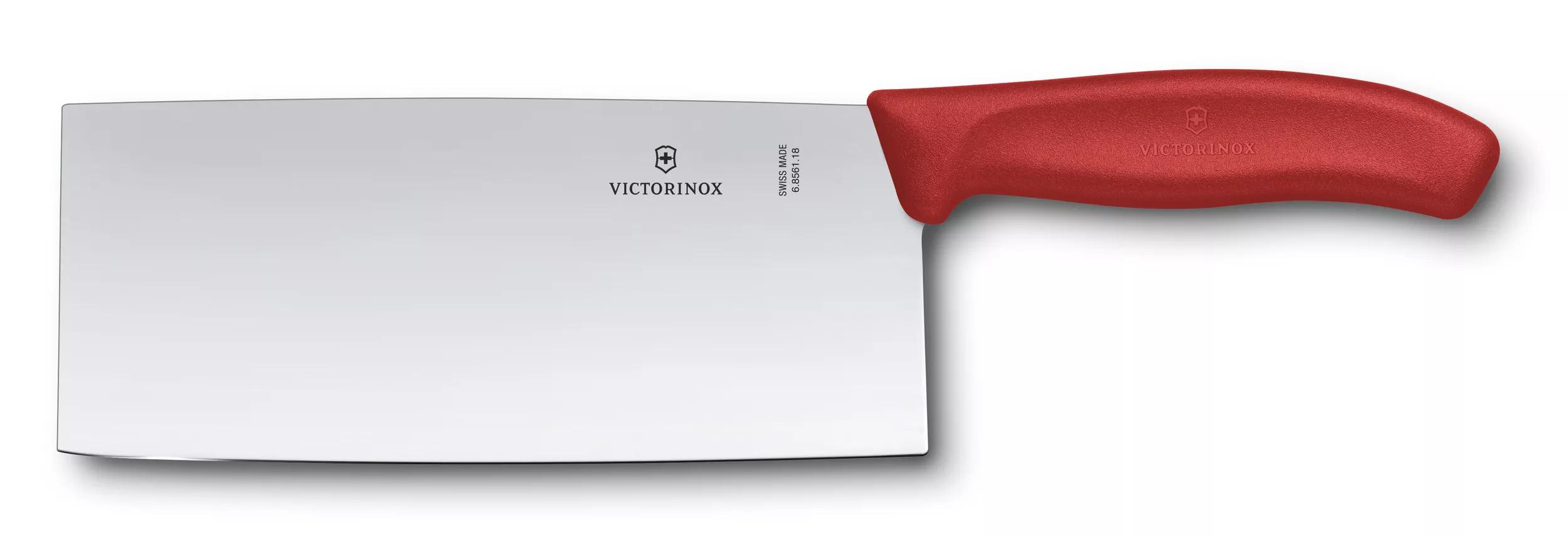 Swiss Classic Kochmesser, chinesische Form-rot