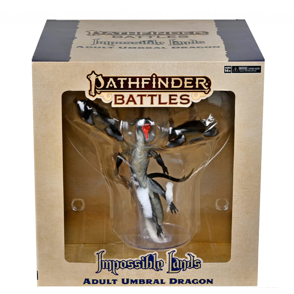 Pathfinder Battles : Impossible Lands - Adult Umbral Dragon